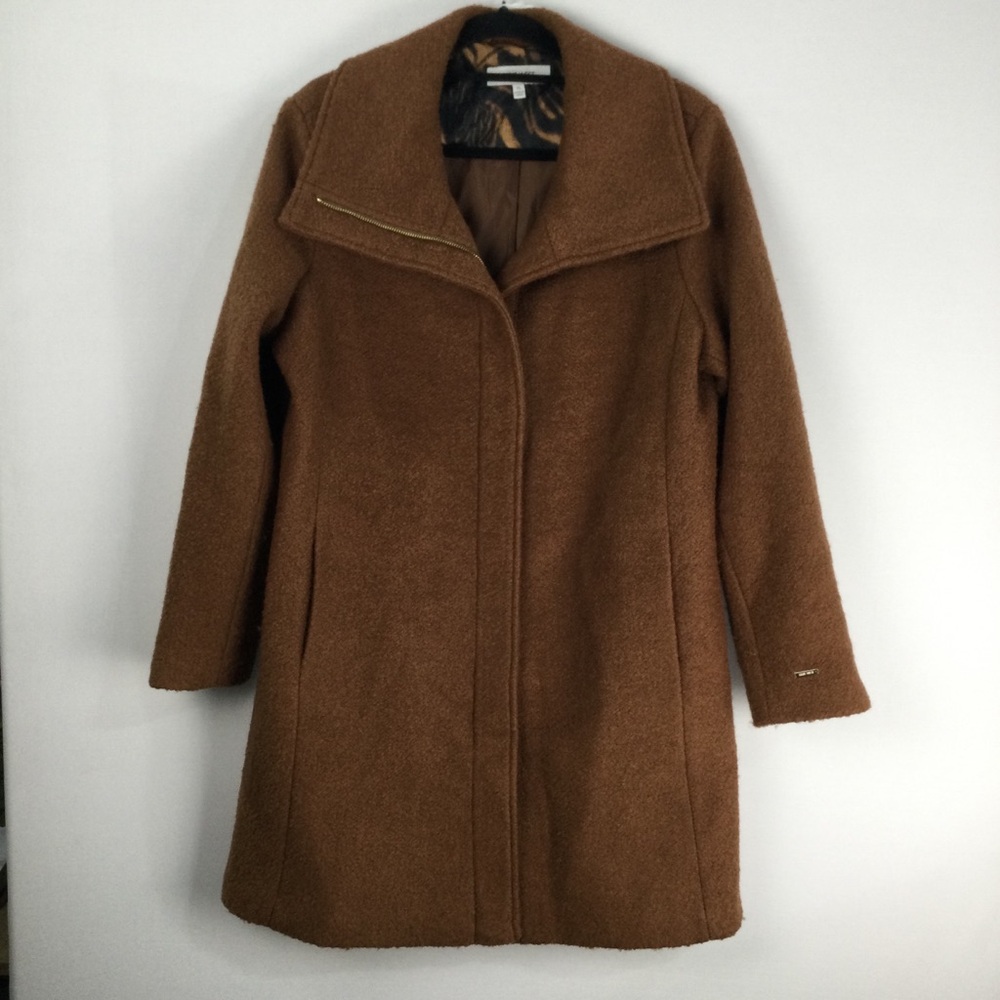 Nine West Teddy Boucle' Coat womens size XL